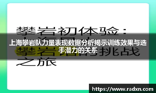 上海攀岩队力量表现数据分析揭示训练效果与选手潜力的关系